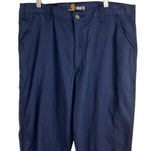 Carhartt Relaxed Fit Men's Blue Cotton Pants